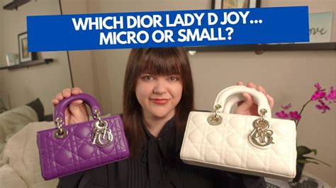 dior micro d'joy|dior mini d joy.